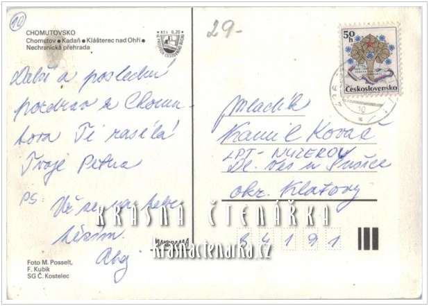 CHOMUTOV - KADAŇ - KLÁŠTEREC NAD OHŘÍ