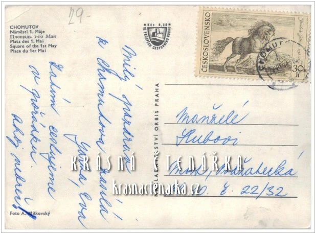 CHOMUTOV, Náměstí 1. Máje