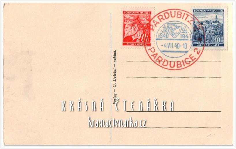 PARDUBICE, Jubileum města 1340 - 1940
