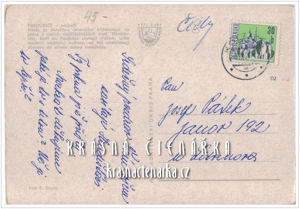 PARDUBICE, Vlakové nádraží