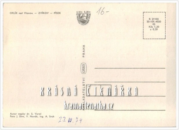 Zámek ORLÍK NAD VLTAVOU