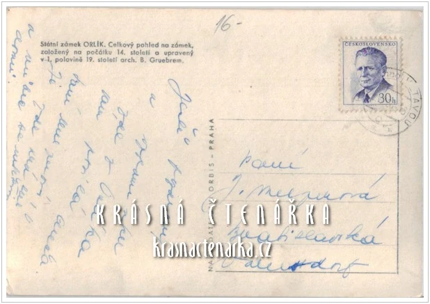 Zámek ORLÍK NAD VLTAVOU