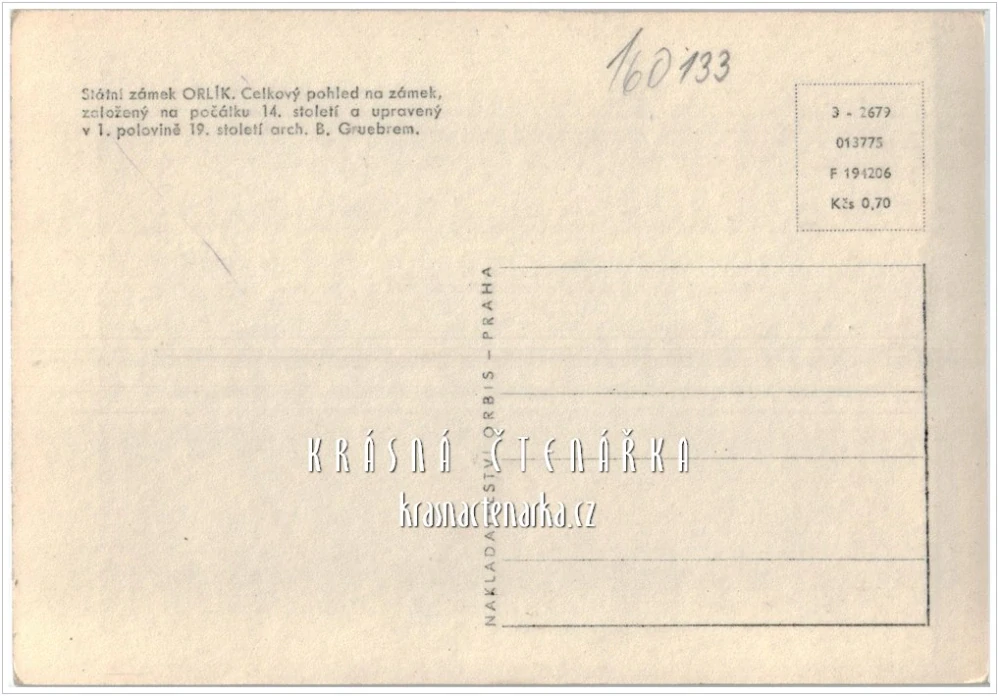 Zámek ORLÍK NAD VLTAVOU