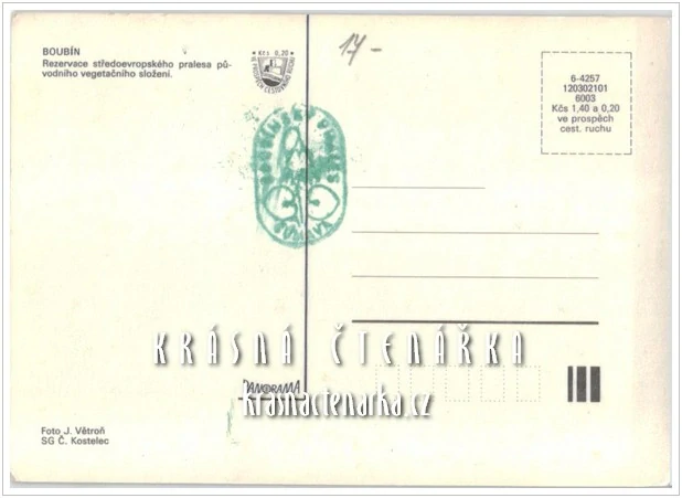 Přírodní rezervace BOUBÍNSKÝ PRALES