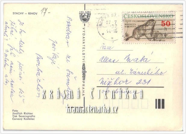 STACHY - ŘÍHOV, Rekreační středisko