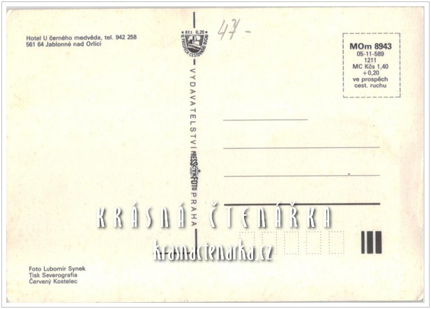 JABLONNÉ NAD ORLICÍ, Hotel u Černého medvěda