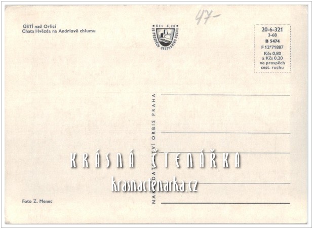 ŘETOVÁ, Chata Hvězda na Andrlově chlumu