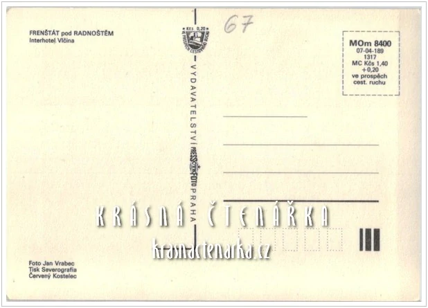 FRENŠTÁT POD RADHOŠTĚM, Interhotel VLČINA