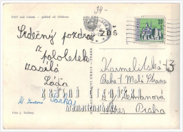 ÚSTÍ NAD LABEM, Pohled od Střekova