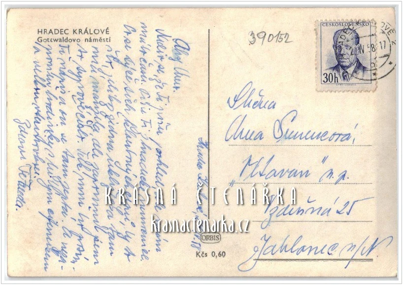 HRADEC KRÁLOVÉ, Ulrichovo náměstí, býv. Gottwaldovo