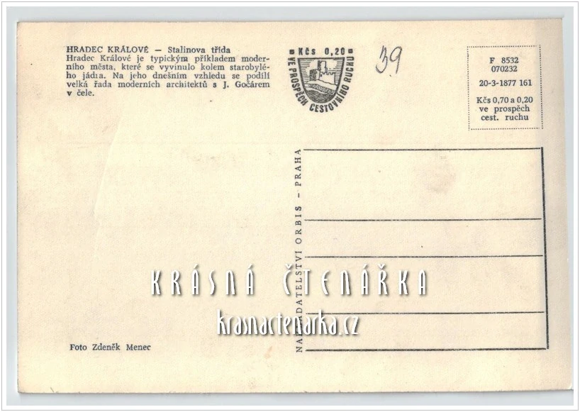 HRADEC KRÁLOVÉ, Třída Karla IV., býv. Stalinova třída