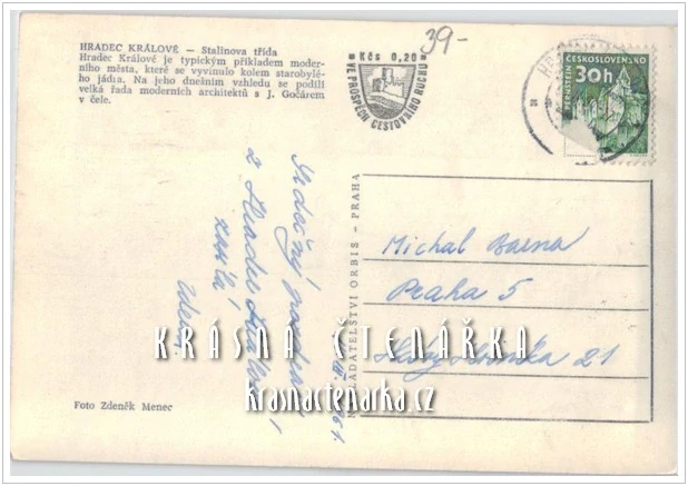 HRADEC KRÁLOVÉ, Třída Karla IV., býv. Stalinova třída