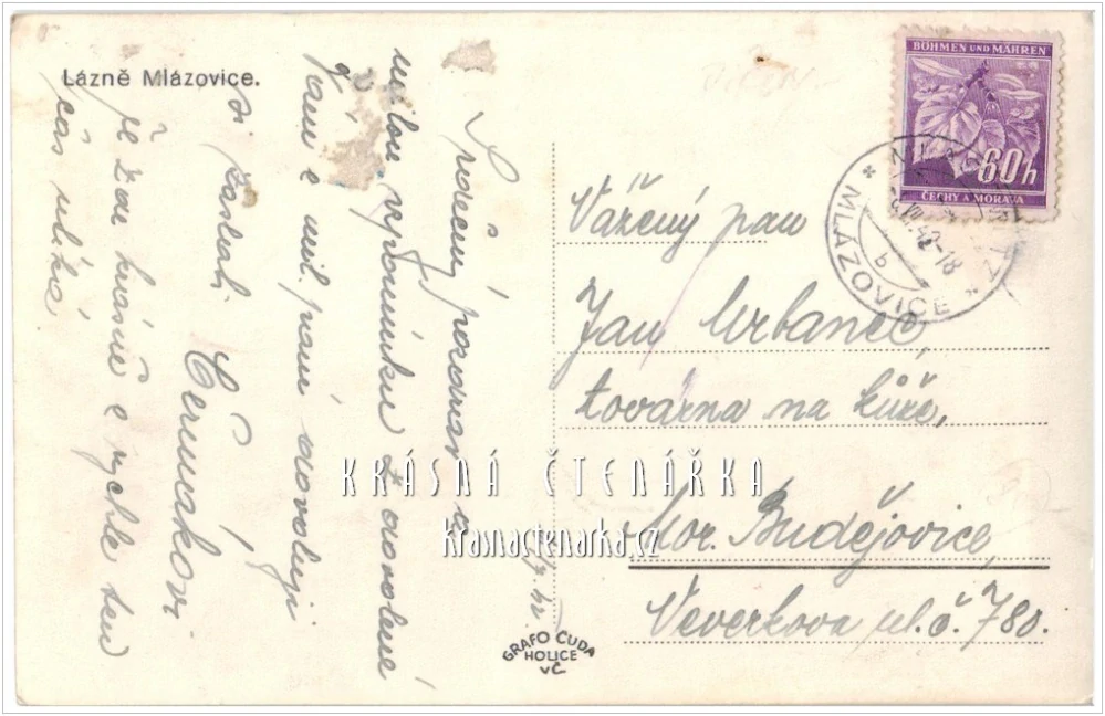 MLÁZOVICE, Lázeňský dům a hotel u Zlaté podkovy