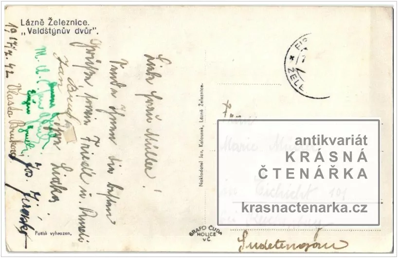 ŽELEZNICE (hotel Valdštýnův dvůr, později Dětská léčebna)