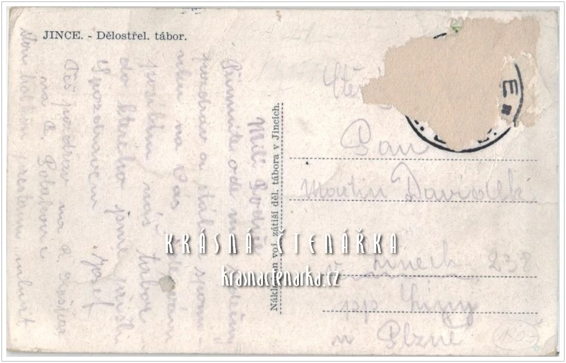 JINCE, Dělostřelecký tábor