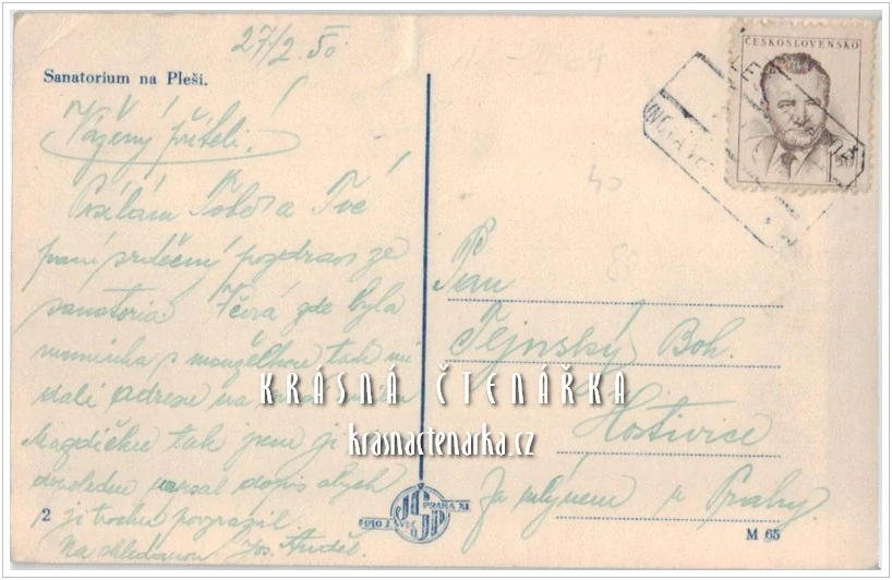 NOVÁ VES POD PLEŠÍ, Sanatorium Na Pleši