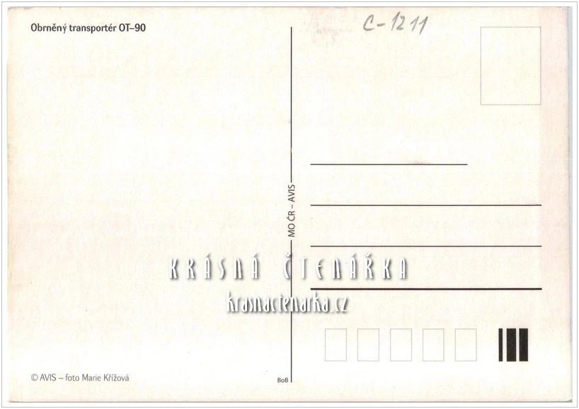 VOJENSKÁ, Obrněný transportér OT-90