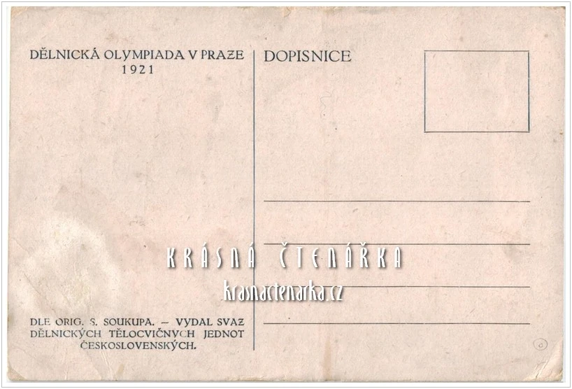 DĚLNICKÁ OLYMPIDA 1921 (il. Soukup S.)