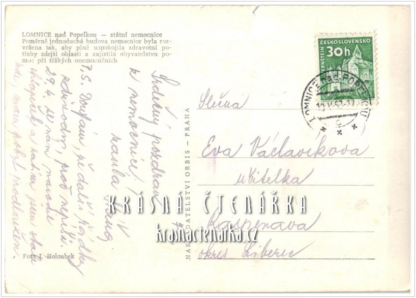 LOMNICE NAD POPELKOU, Nemocnice