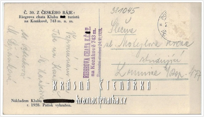 KOZÁKOV, Riegrova chata