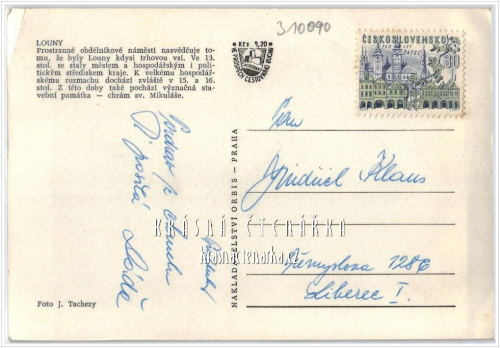 LOUNY, Mírové náměstí