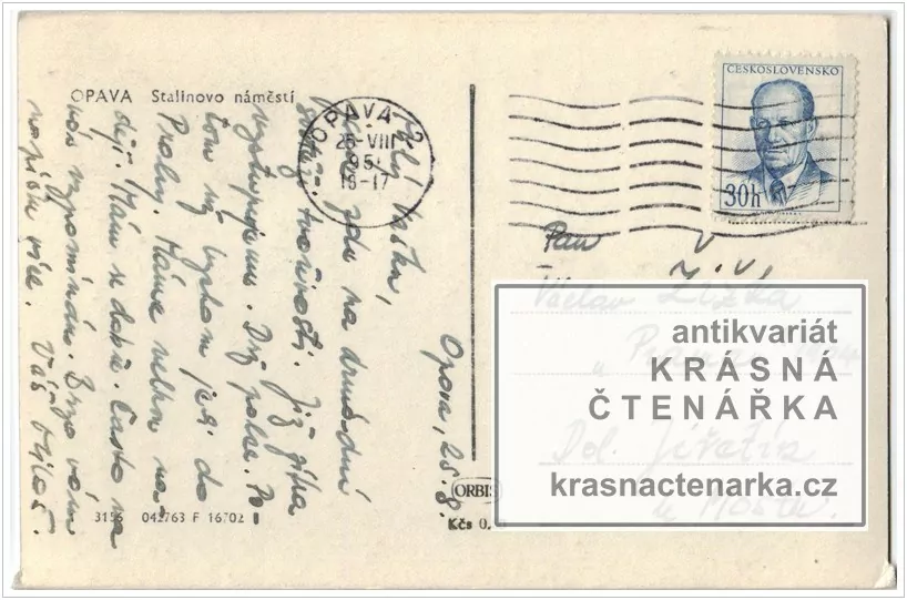 OPAVA, Stalinovo náměstí