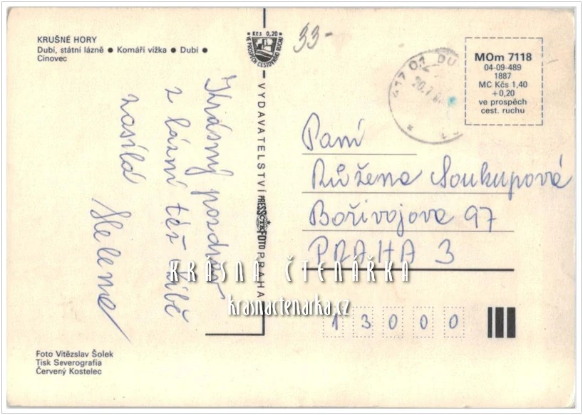 Pohoří KRUŠNÉ HORY