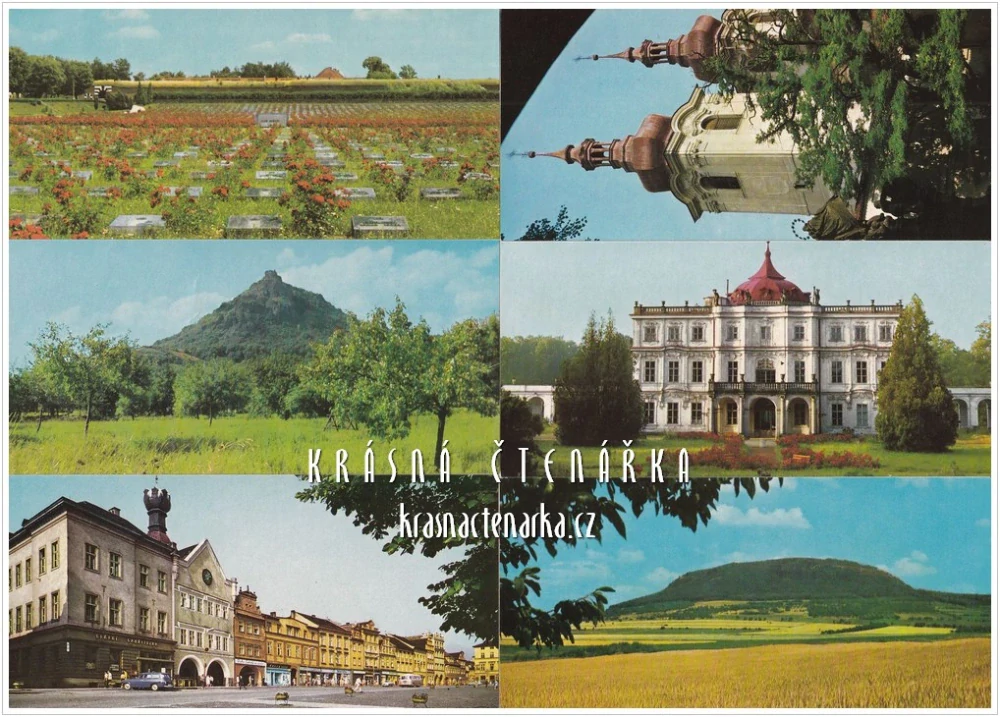 LITOMĚŘICKO, Konvolut 7 ks pohlednic