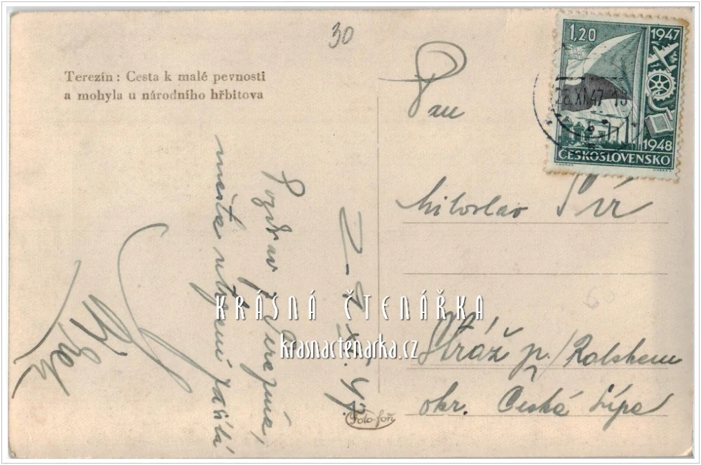 Památník TEREZÍN, Cesta k malé pevnosti a mohyla u národního hřbitova