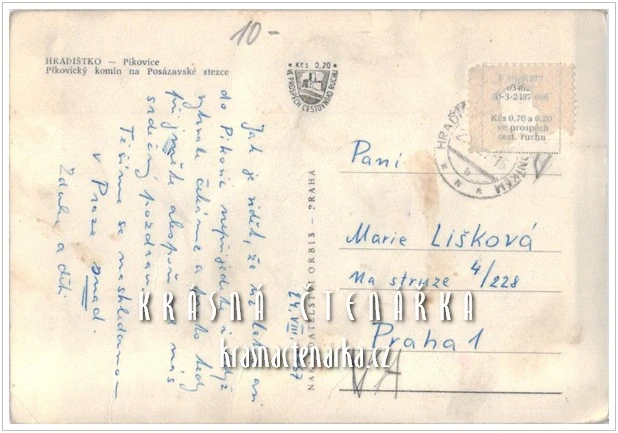 HRADIŠTKO - PIKOVICE, Pikovický komín na Posázavské stezce