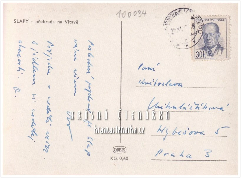 SLAPSKÁ PŘEHRADA a vodní elektrárna