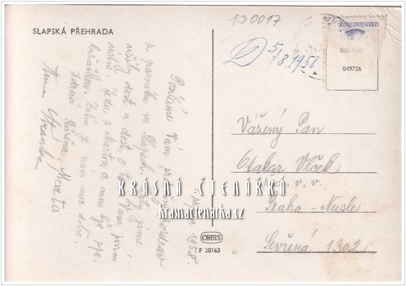 SLAPSKÁ PŘEHRADA a vodní elektrárna