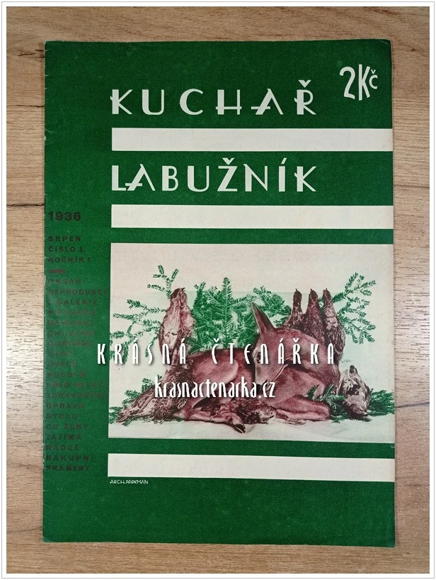 KUCHAŘ LABUŽNÍK, časopis umění kuchařského a úpravy stolu, 1936/3