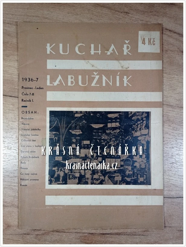 KUCHAŘ LABUŽNÍK, časopis umění kuchařského a úpravy stolu, 1936/37-8