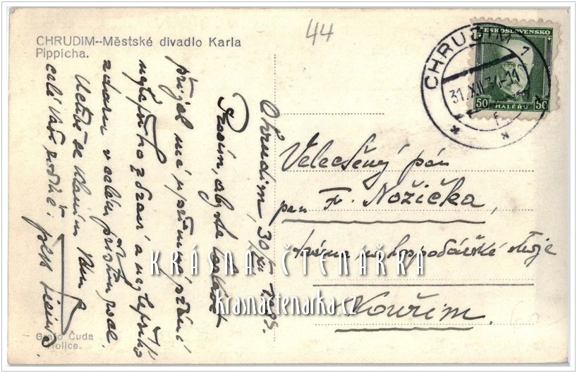 CHRUDIM, Divadlo Karla Pippicha