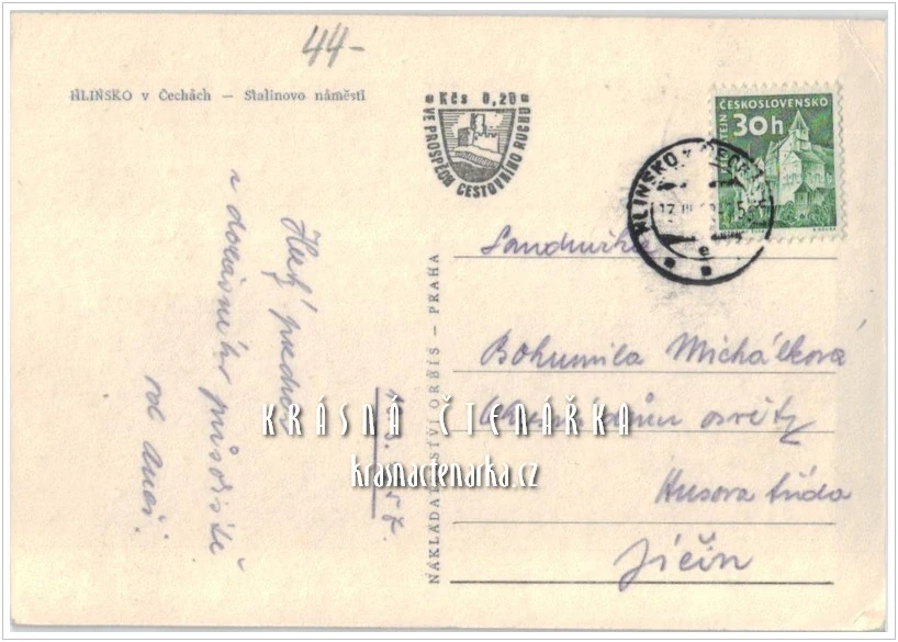 HLINSKO, býv. Stalinovo náměstí