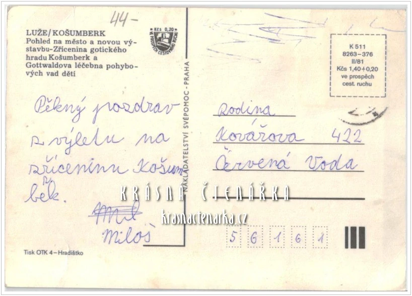 LUŽE - KOŠUMBERK
