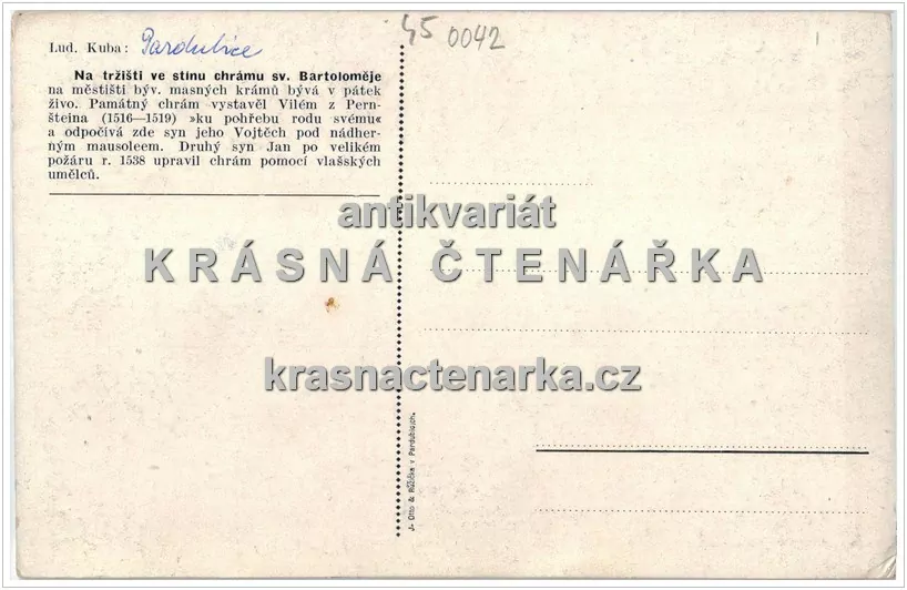 PARDUBICE (il. Ludvík Kuba: Tržiště)