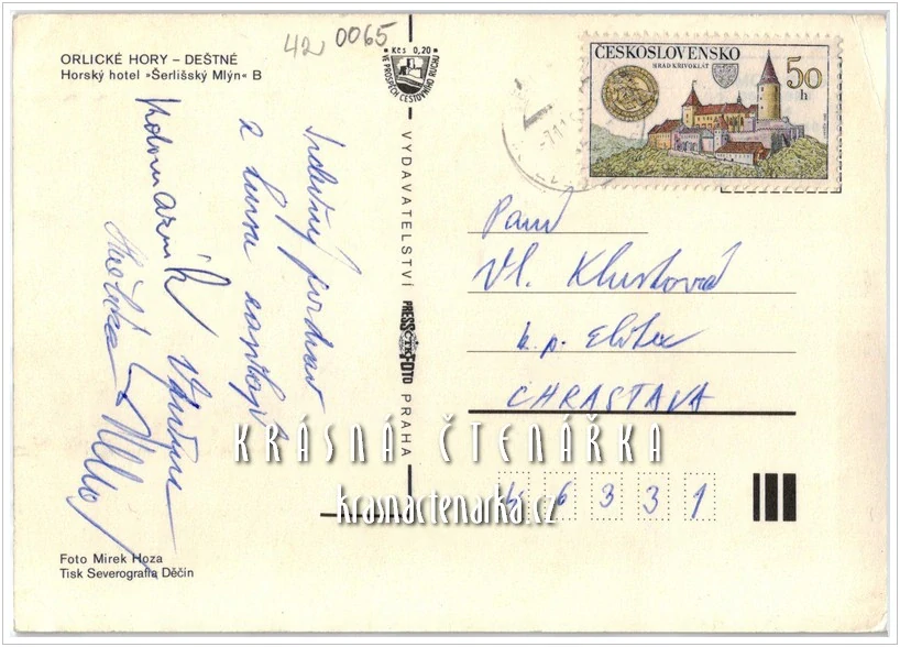 DEŠTNÉ V ORLICKÝCH HORÁCH, Hotel Šerlišský Mlýn