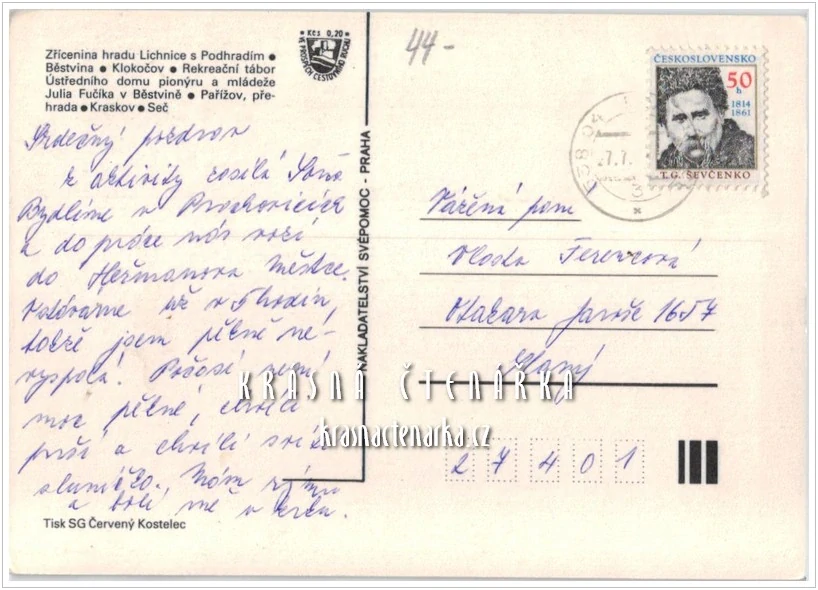 ŽELEZNÉ HORY, Lichnice - Podhradí - Běstvina - Klokočov