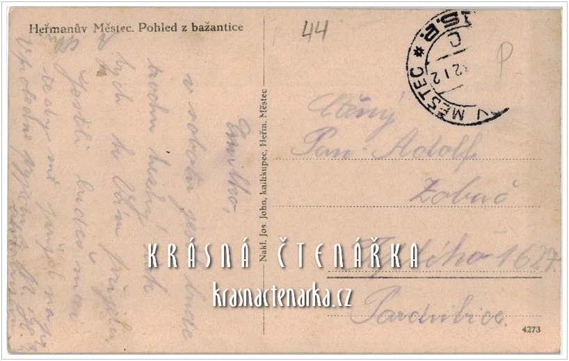 HEŘMANŮV MĚSTEC, Pohled z bažantnice