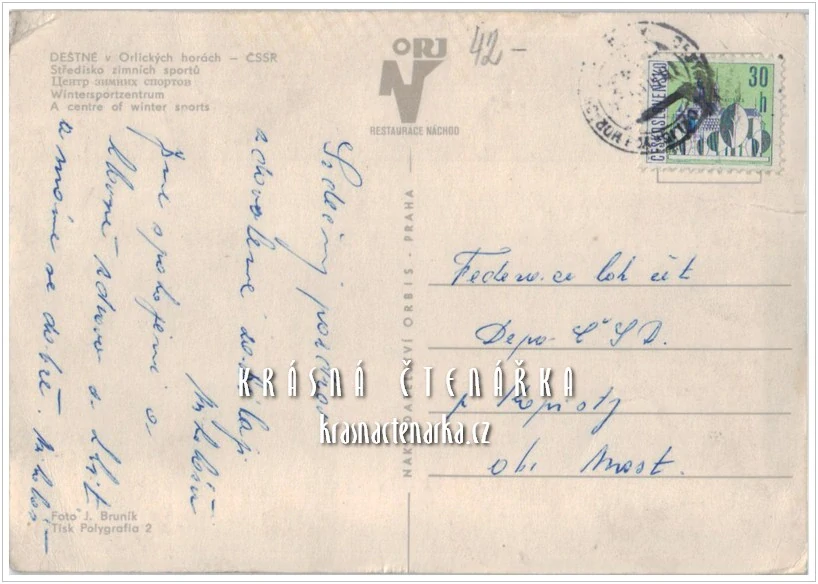 DEŠTNÉ V ORLICKÝCH HORÁCH