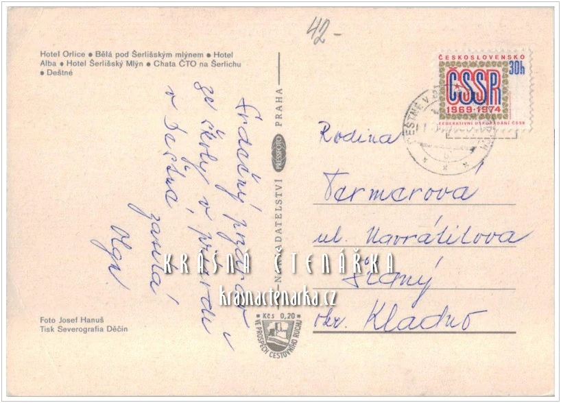 DEŠTNÉ V ORLICKÝCH HORÁCH