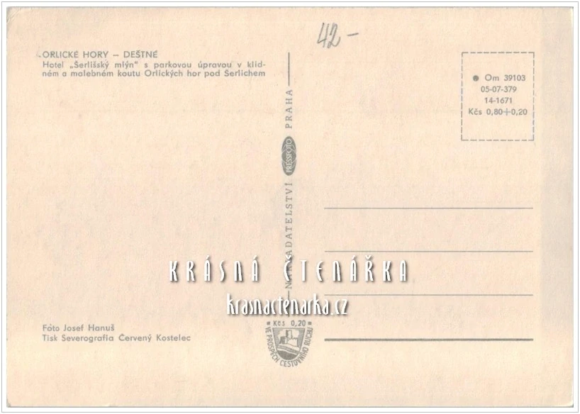 DEŠTNÉ V ORLICKÝCH HORÁCH, Hotel Šerlišský Mlýn