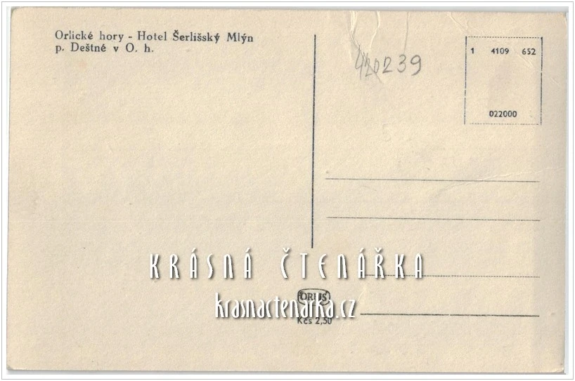 DEŠTNÉ V ORLICKÝCH HORÁCH, Hotel Šerlišský Mlýn