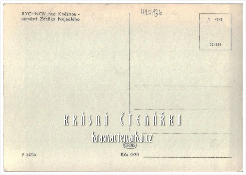 RYCHNOV NAD KNĚŽNOU, Náměstí Zdeňka Nejedlého