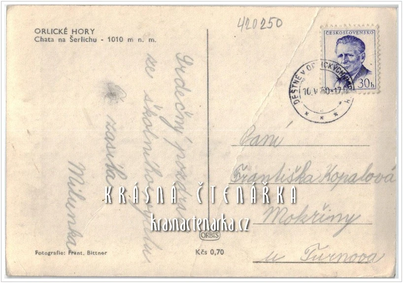 DEŠTNÉ V ORLICKÝCH HORÁCH, Masarykova chata na Šerlichu