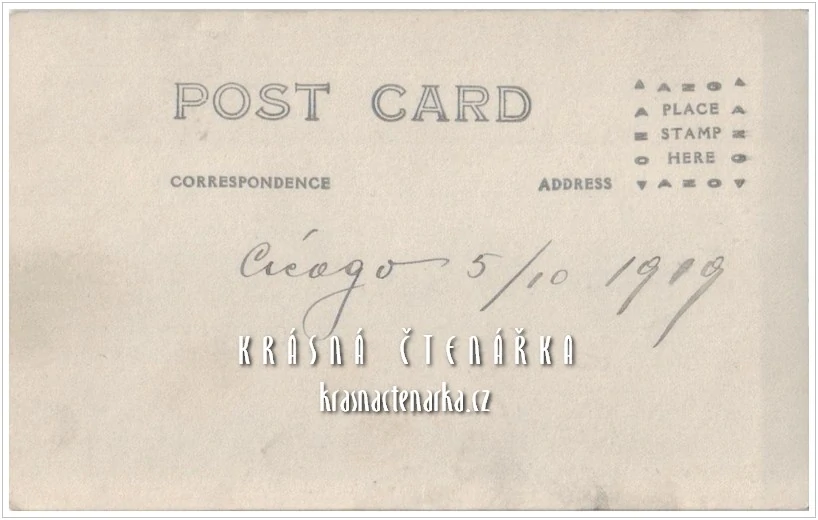 DŽENTLMEN na pohlednici