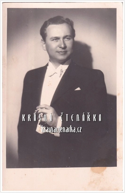 DŽENTLMEN na pohlednici