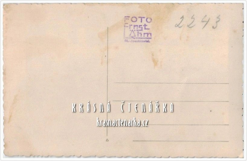 DŽENTLMEN na pohlednici